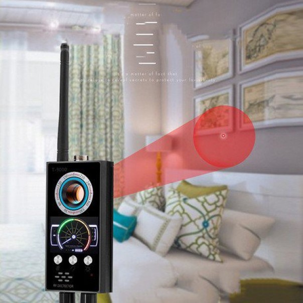 Máy Phát Hiện Nghe Lén Định Vị Và Camera Quay Lén T9000