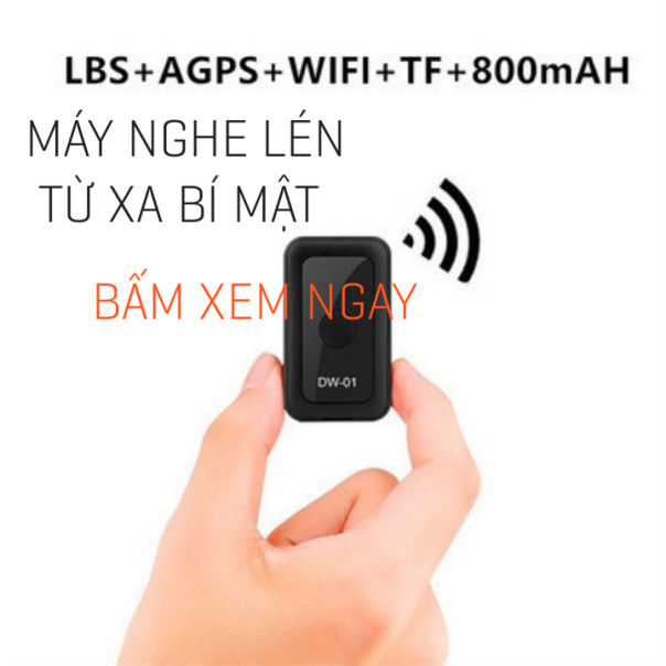Máy nghe lén siêu nhỏ DW-01 mới nhất 2020